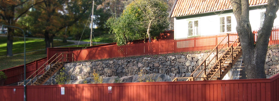 Stenarbeten-mur